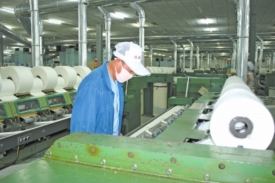 項城市紡織行業(yè)效益凸顯